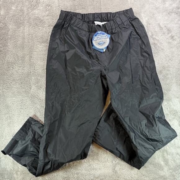 Columbia Storm Surge Womens Pants Large Black Omni-Tech Waterproof - NWT - Picture 1 of 9